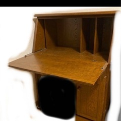 乙姫様用　越後民芸　ライティングビューロー　デスク 越後民芸 ライティングビューロー 書斎 机 テーブル デスク