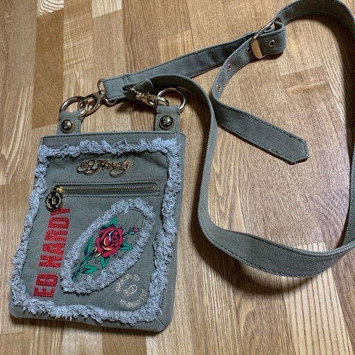 ビンテージ　エドハーディ　ボディバッグ