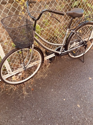 値下げ！！自転車　26インチ　防犯登録