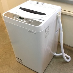 動作美品＞シャープ・全自動洗濯機・ステンレス槽 4.5kg・ES-GE4B-C