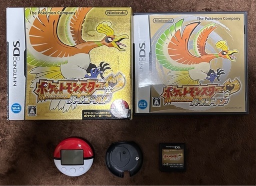 ポケットモンスター　ハートゴールド　ポケウォーカー付き