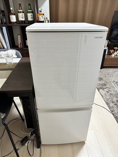 SHARP シャープ◆冷蔵庫◆137L◆一人暮らし 配送可 SJ-D14F-W\n