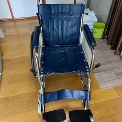スチール製 車いす ヘッドレスト付き