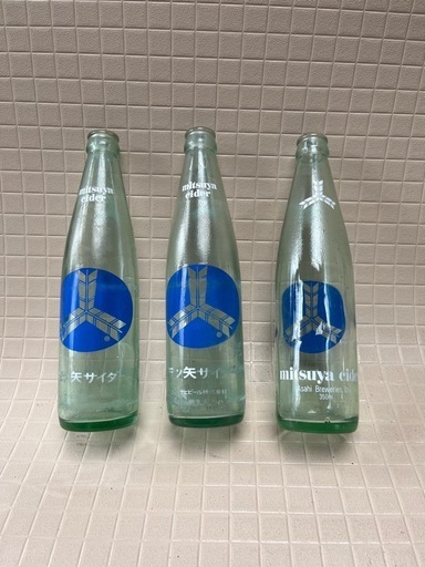 【昭和レトロ】三ツ矢サイダー空瓶30本
