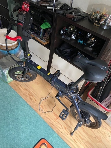 最終値下げ!!　HOLDON電動折りたたみ自転車