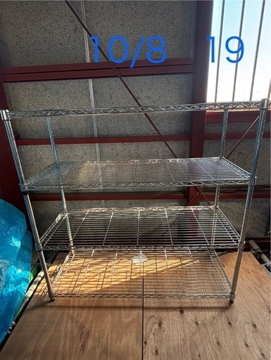 スチールラック　棚　高さ約120cm