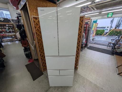 【愛品館江戸川店】保証充実 TOSHIBA 2021年製 509L 6ドア冷凍冷蔵庫 GR-S510FX