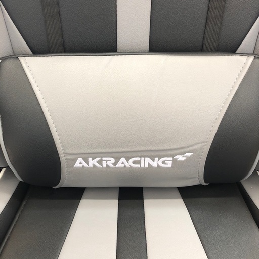 AK Racing 座椅子ゲーミングチェア　程度B ブラック×グレー【取りに来れる方限定】