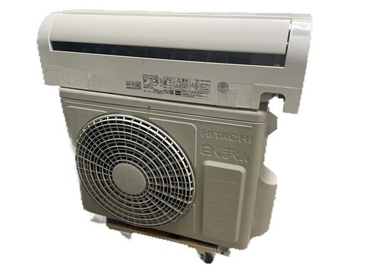 K05647 中古エアコン 日立 2018年製 主に6畳用 冷房能力 2.2KW / 暖房能力 2.2KW