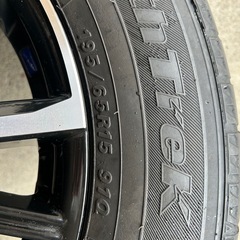 超美品　タイヤホイール4本セット　ナット20本付き