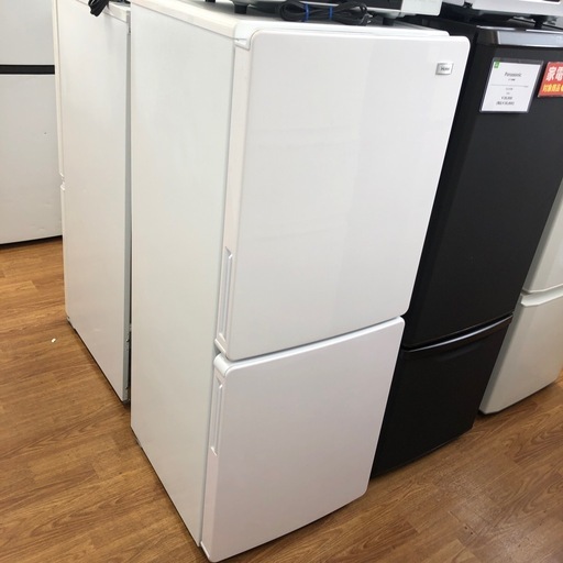 安心の6ヶ月保証付！！【Haier 2ドア冷蔵庫　2018年製　クリーニング済み　JR-NF148A】売ります！取りに来れる方限定！