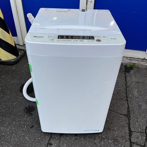ハイセンス/Hisense 洗濯機 YWM-T45A1 4.5キロ 2021年製 単身サイズ