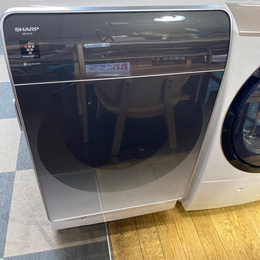 ⭐️高年式⭐️2022年製 SHARP 11/6kgドラム式洗濯機 ES-X11A-SR シャープ ハイブリッド乾燥 No.3881 K
