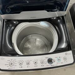 洗濯機探すなら「リサイクルR」❕Haier 洗濯機5.5㎏❕ゲート付き軽トラ”無料貸出❕購入後取り置きにも対応 ❕R5059