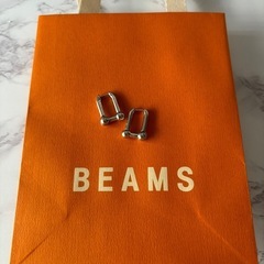 【新品未使用】BEAMSピアス