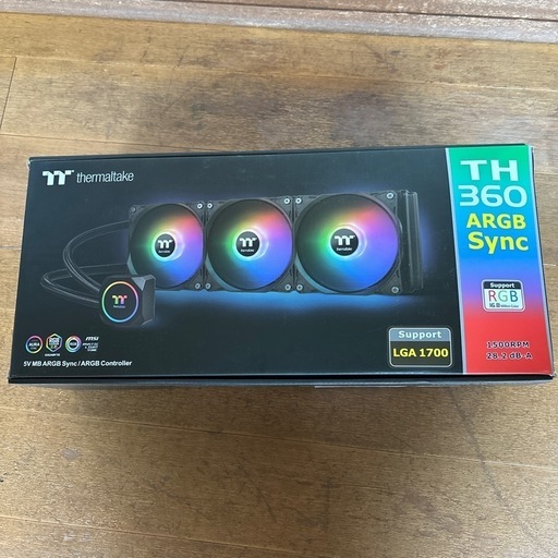 3連式CPU水冷クーラー