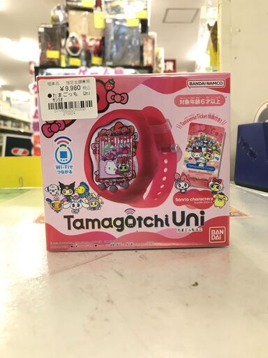 Tamagotchi Uni Sanrio characters おもちゃ プレゼント 誕生日 サンリオ たまごっち ユニ サンリオキャラクターズ 極美品　堺市 石津 ジャングルジャングル石津