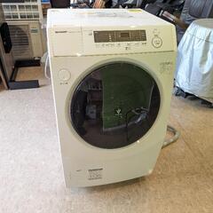高年式・美品】SHARPドラム式洗濯機 ES-H10G-WR 2022年式