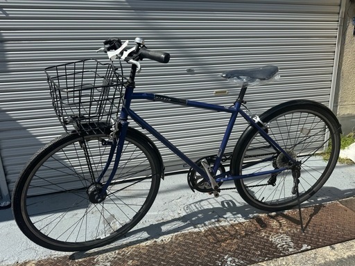 大人用】整備済中古自転車 ブリヂストン 26型エコロ 青色 <自転車の