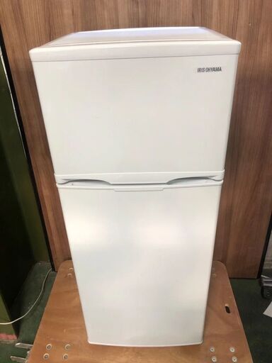 D40 IRIS OHYAMA 2ドア冷蔵庫 IRSD-12B-W 2023年製　冷蔵庫