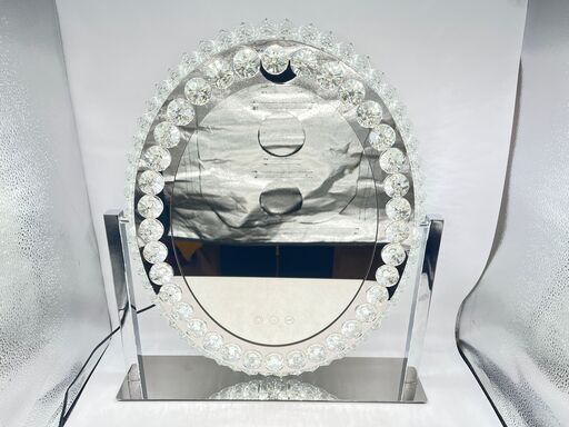 【トレファク花小金井店】Francfranc/ハリウッドミラー/ブリエ/フランフラン/ライト式/スタンド式/シルバー/中古家具/武蔵野市/小平市/小金井市/国分寺市/杉並区/買取/販売