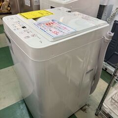 洗濯機　ヤマダ　YWM-T55LW　2024　ヤマダ電機　高年式　洗濯　家事　家電　5.5kg　省エネ　RORO　一人　乾燥　貝塚　二色浜　クリーニング済み　ジャングルジャングル