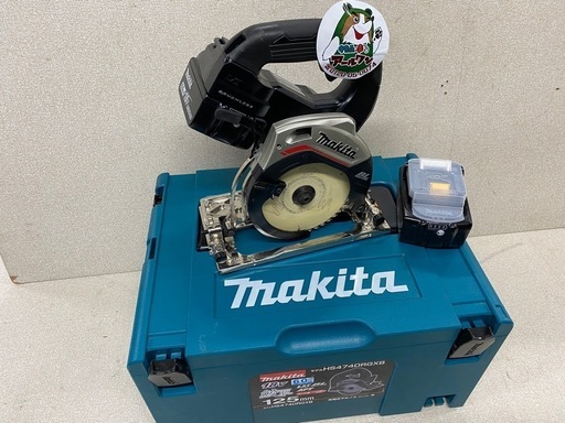 入荷!【電動工具】マキタ 丸ノコHS474D 125mm 18V 【電動工具地域最大の品揃え･高価買取アールワン田川】