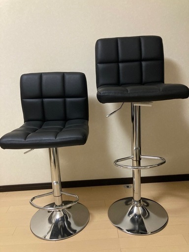 新品　カウンターチェア 六脚セット