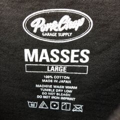 721】Tシャツ MASSES PORKCHOP Lサイズ 未使用