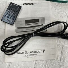音出し確認済 BOSE Wave Sound Touch music system Ⅲ 412534 パーソナルオーディオシステム CD 台座付き ボーズ 現状品 札幌市白石区 白石店 