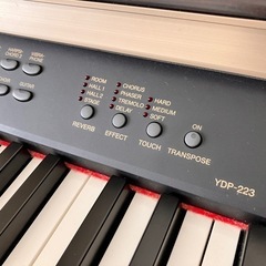 引取限定】YAMAHA YDP-223 電子ピアノ ヤマハ 椅子付 楽器 鍵盤楽器