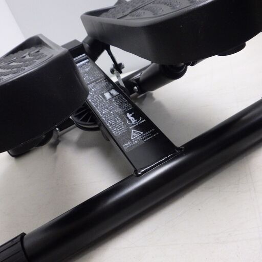 未使用品　ナイスデイ　ステッパー　ブラック　配達設置対応/1カ月保証　検品のため開封済み 未使用品 ナイスデイ ステッパー ブラック 配達設置対応/1カ月保証