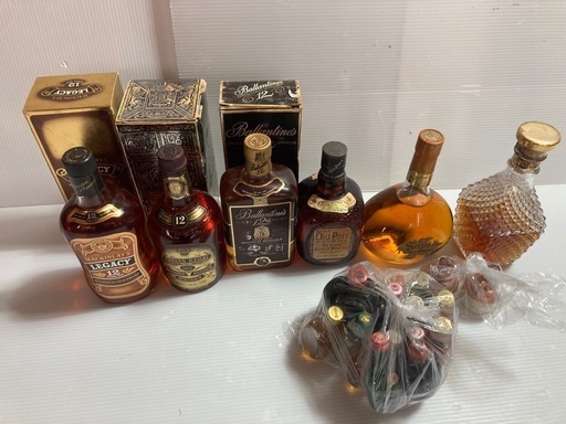 ウイスキー シーバス バランタイン 洋酒 ミニボトル まとめ