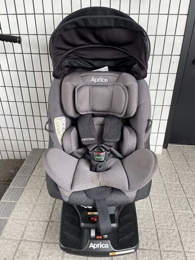 お買い得！アップリカ クルリラ プレミアム チャイルドシート グレー 8AP74NCGJ 品番72801 ISOFIX 回転式 体重2.5kg～18kgまで