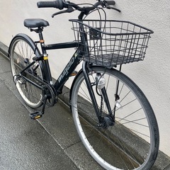イオンバイク　ムジェロD  6段変速 27型　オートライト　クロスバイク　東京三鷹市　