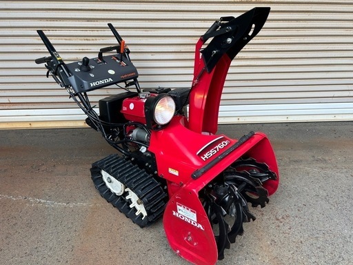 札幌　ホンダスノーラ HSS760n超美品　即戦力　除雪機　格安輸送 下取可②
