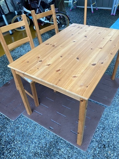 IKEA ダイニング 3点セット