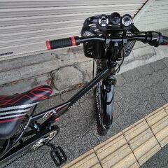 [BRIDGESTONE] EXJ26(エクスプレスジュニア)22型 ジュニア向MTB 外装6段/ブラックxレツド