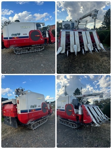 北海道旭川市 YANMAR ヤンマー FDS GC90 6条コンバイン 実働品