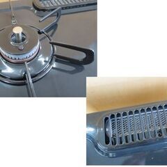 札幌市内近郊自社配送 美品 2023年製 パロマ ガステーブル プロパン用 PA-S75B-R 右強火 水無しグリル Paloma LPガス 北20条店