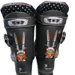 A783 サロモン QUEST ACCESS 60 28cm スキーブーツ ブラック×オレンジ