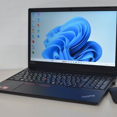 中古良品ノートパソコン LENOVO E595 Windows11+office 爆速SSD256GB