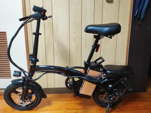 折りたたみ電動アシスト自転車 14インチ