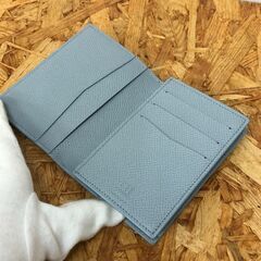 【727】カードケース dunhill ブルー