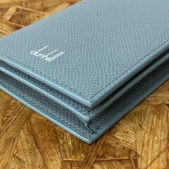 【727】カードケース dunhill ブルー