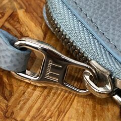 【728】コインカードケース dunhill ブルー