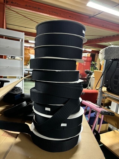 クラレ マジックテープ 黒 25m 50mm