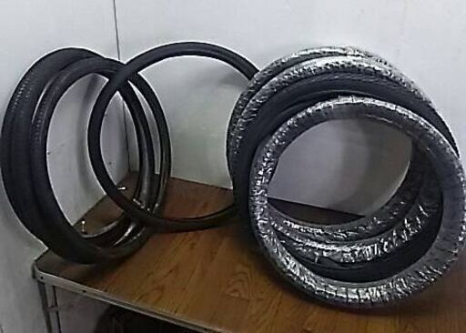 COMPASS/MILLION/Shinko　自転車用タイヤ　3組+5本まとめ　未使用