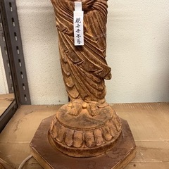 彫刻教室講師の作品　手作り仏像
