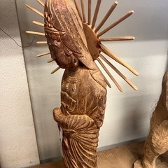 彫刻教室講師の作品　手作り仏像